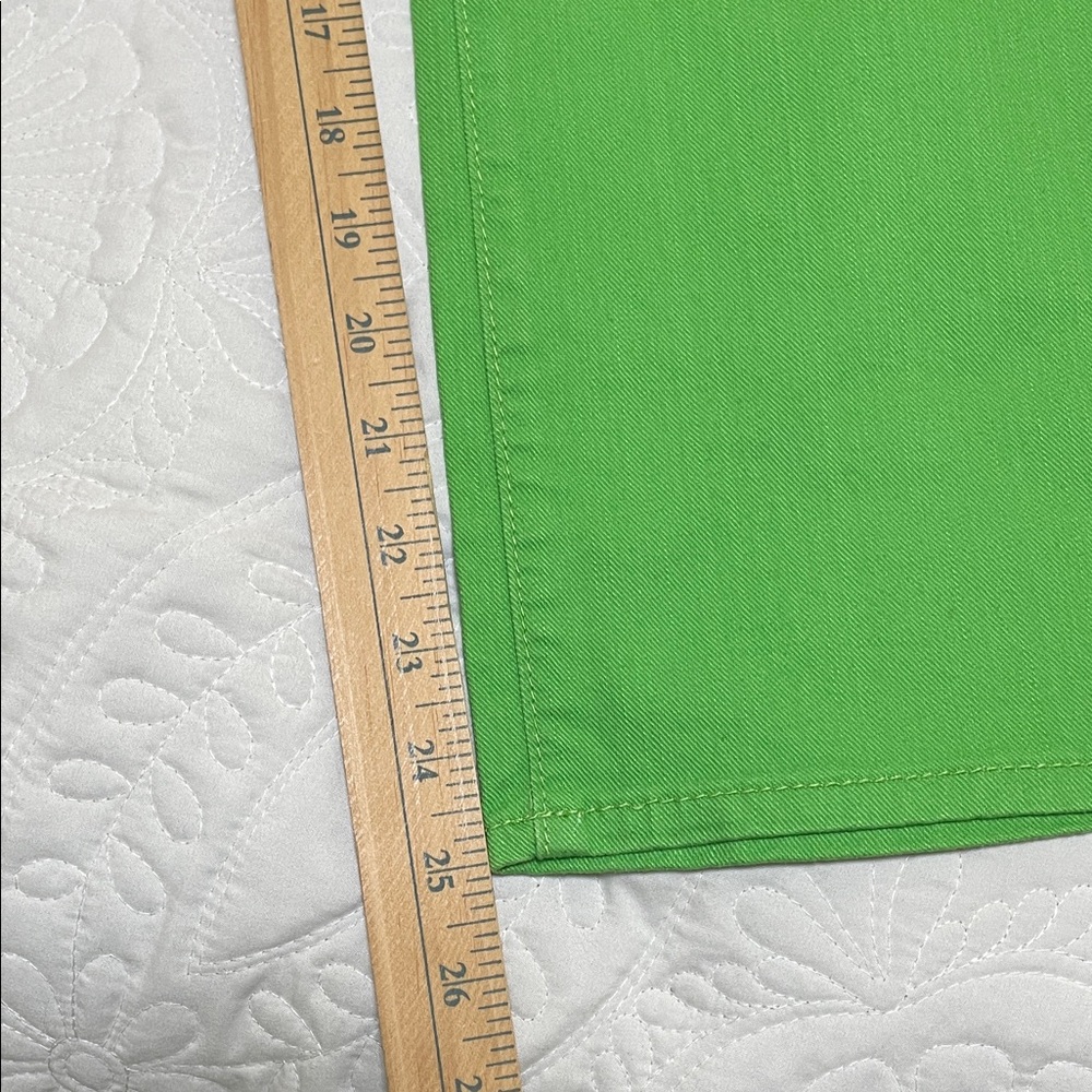 Talbots Straight-Leg Jeans in Bright Green - Picture 10 of 14